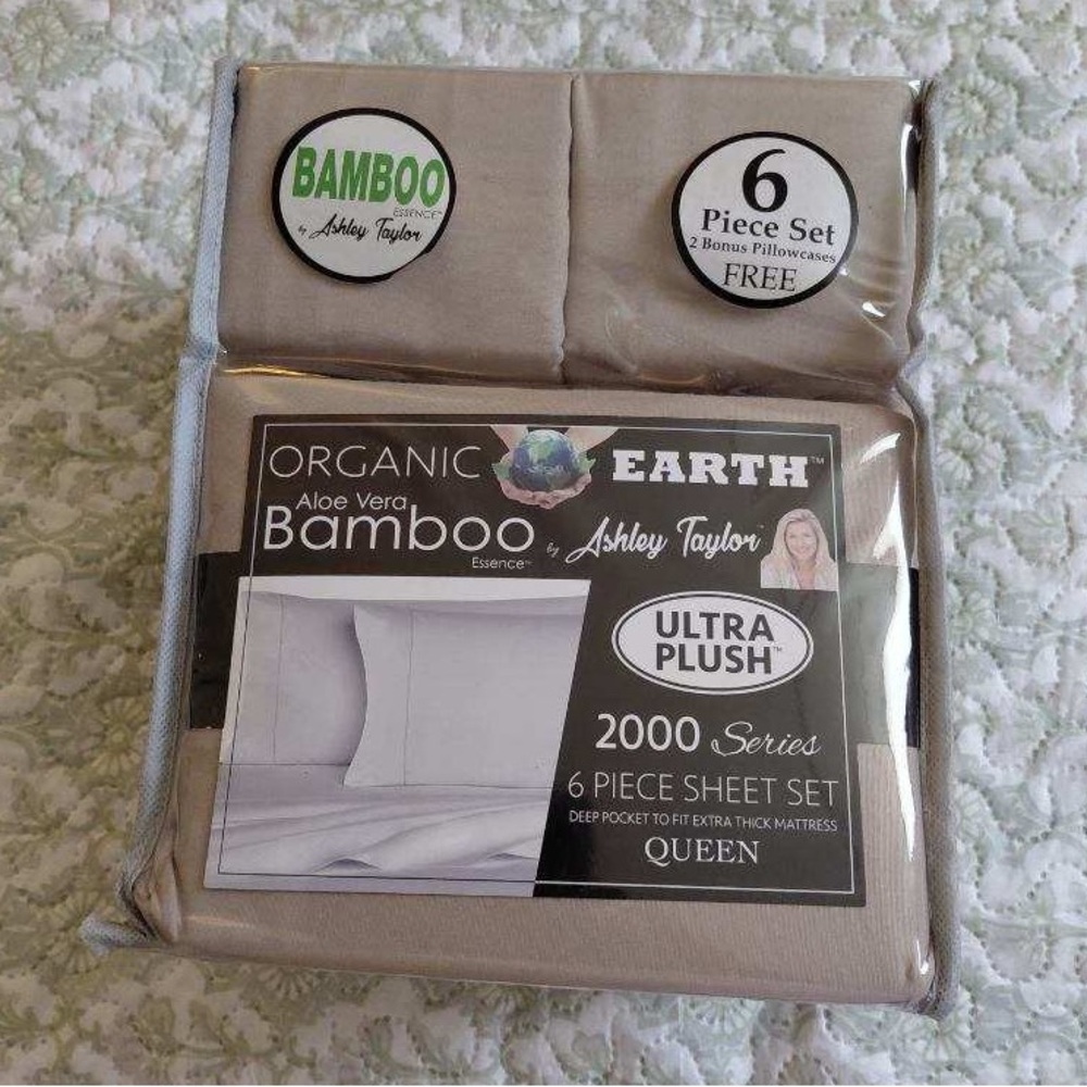 🆕Bamboo by Ashley Taylor 6 Piece Sheet Set